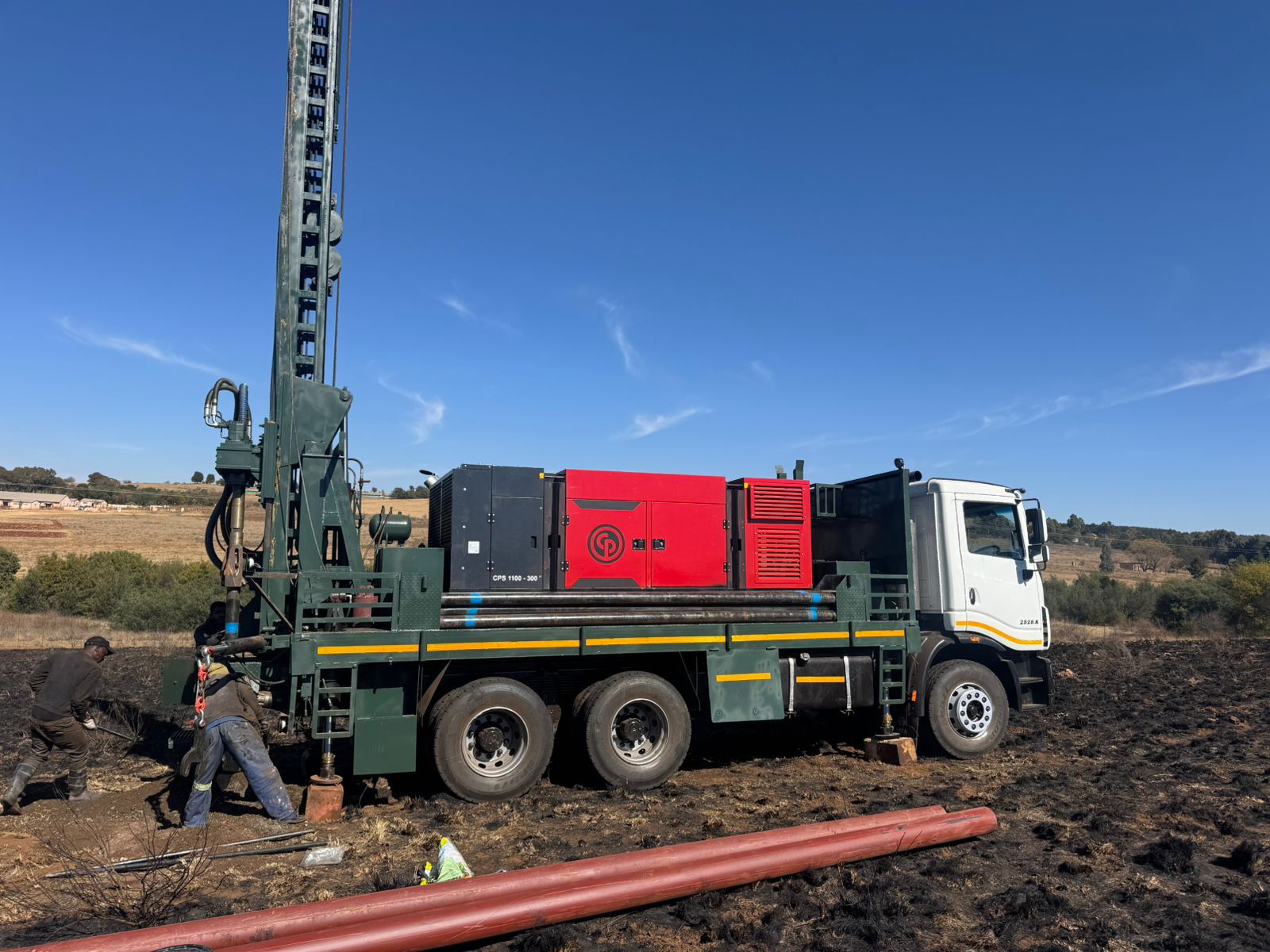 90 meters full package borehole drilling